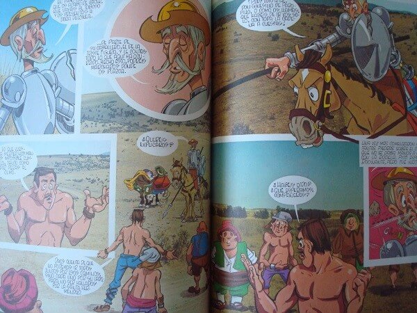 Don Quixote of La Mancha Comic